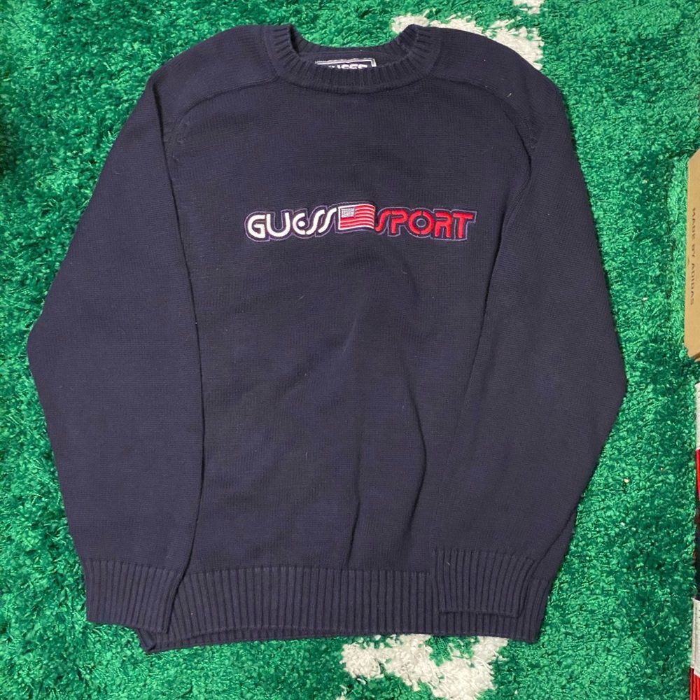 Vintage 90s guess sport knit sweater